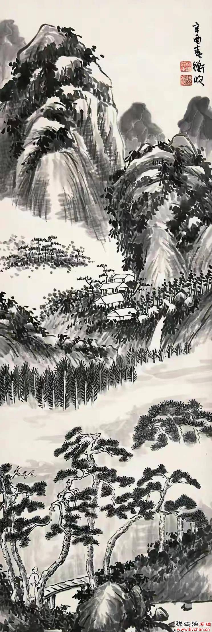 二十位名家创作的《梅花落》，值得品读 