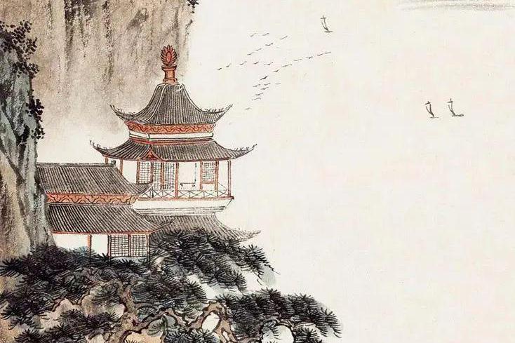 溥儒笔下的秋，涤尽胎火气！