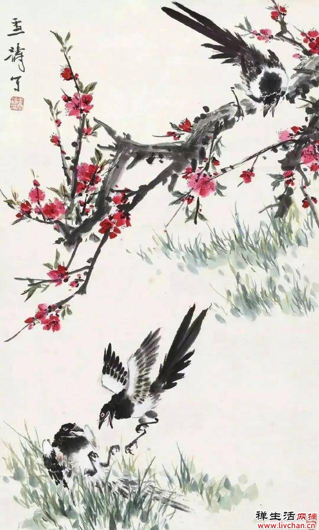 喜上眉梢：看王雪涛笔下的喜鹊梅花