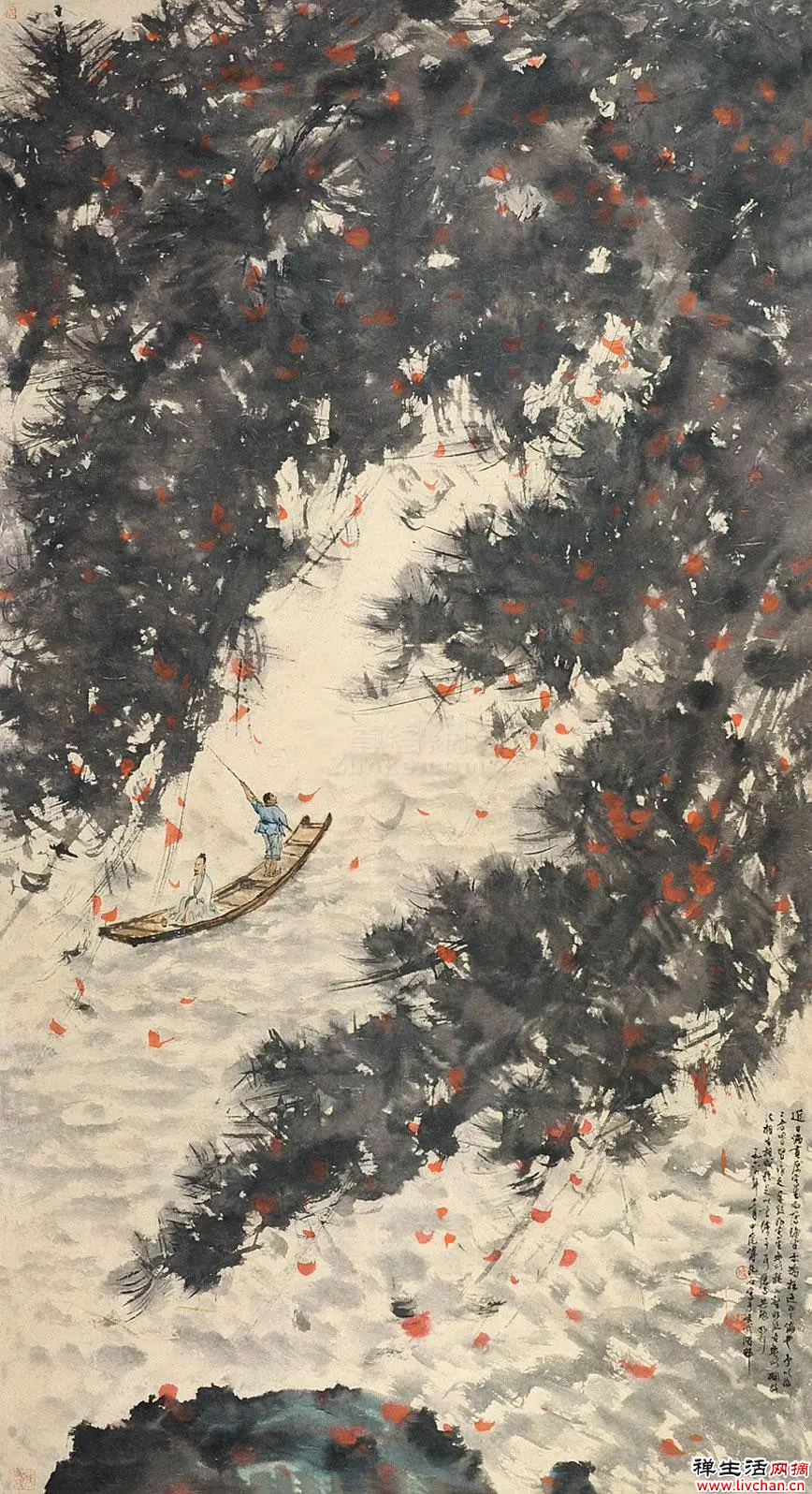 傅抱石谈作画：我画山水，极力使画面动起来！