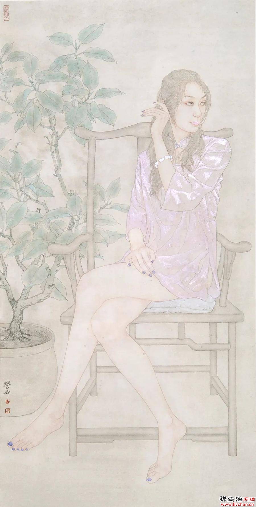 工写结合 个性创造——韩学中的绘画艺术