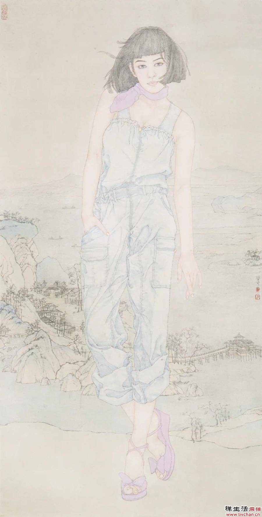 工写结合 个性创造——韩学中的绘画艺术