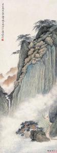 鉴赏|杨石朗山水画：清新舒朗