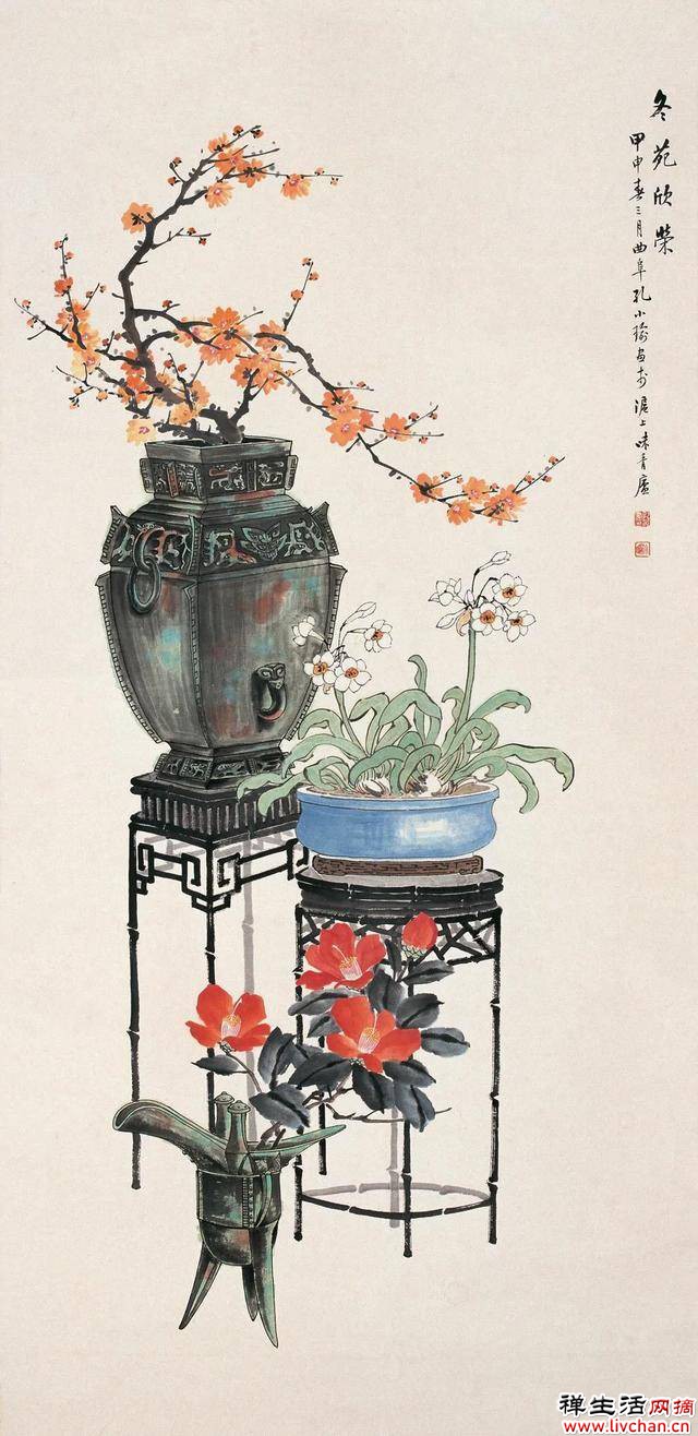 新岁祈福，吉祥如意——孔小瑜博古画欣赏