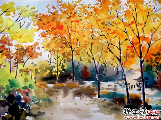 水彩画的5种绘画技法，最全的详解送给你