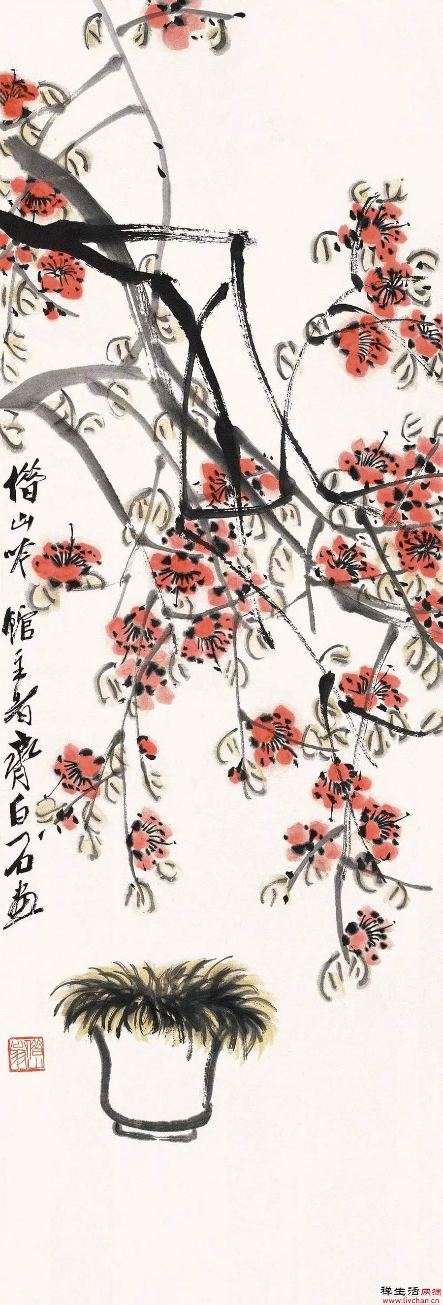 历代名家杏花图，心中万点柔情荡漾