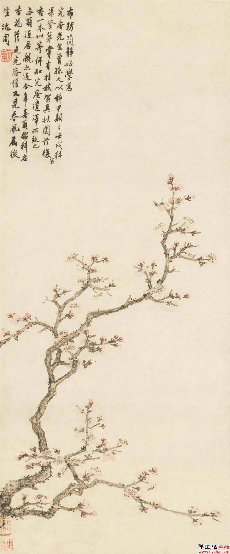 历代名家杏花图，心中万点柔情荡漾