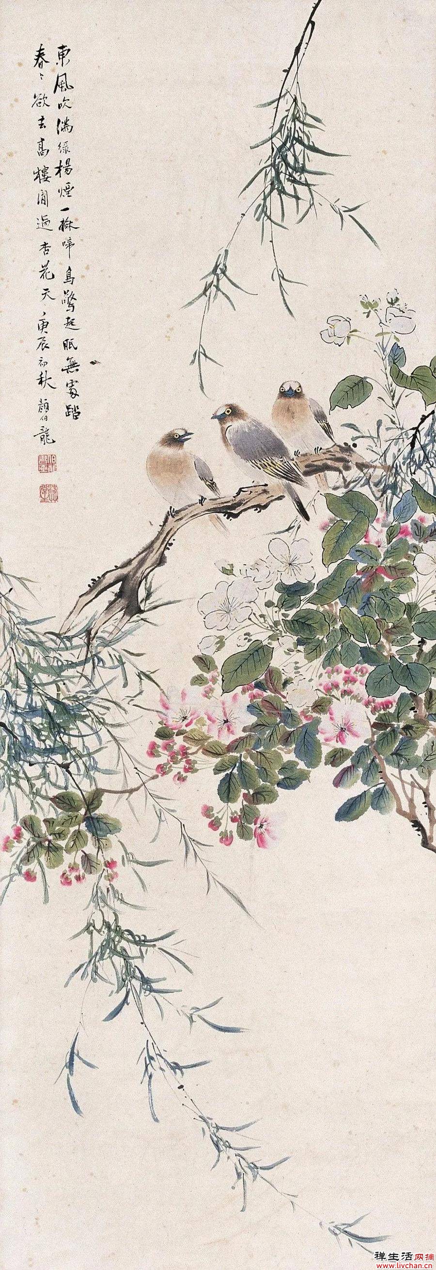 历代名家杏花图，心中万点柔情荡漾