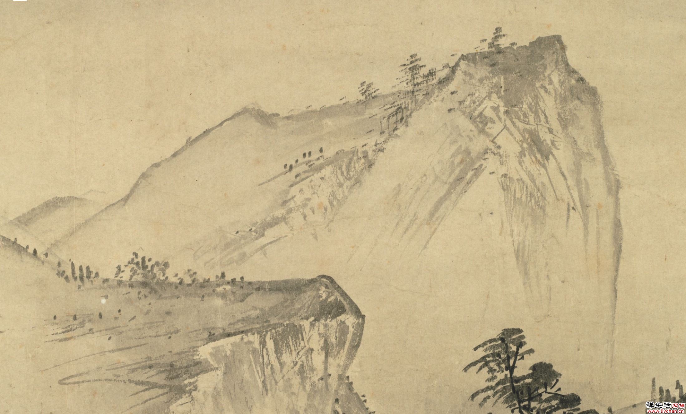 仇英唯一巨幅全景山水，台北故宫新展《秋江待渡》