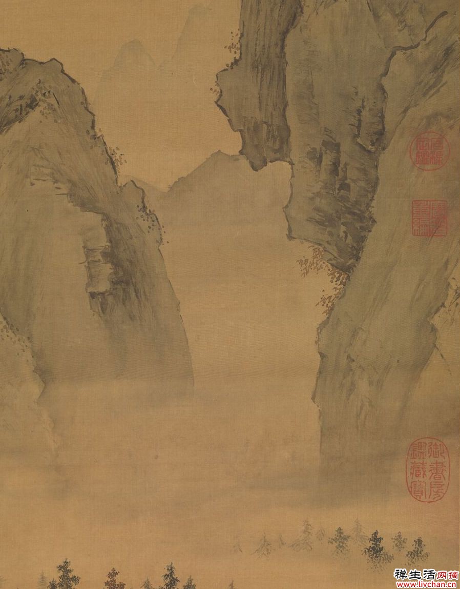 仇英唯一巨幅全景山水，台北故宫新展《秋江待渡》