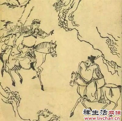 三马同食一槽（图）