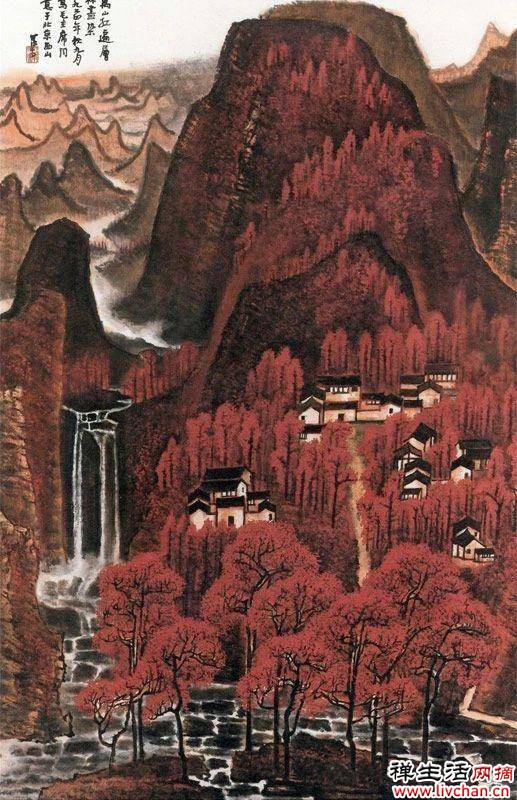 李可染《万山红遍》，书画收藏界的“捡漏神话”