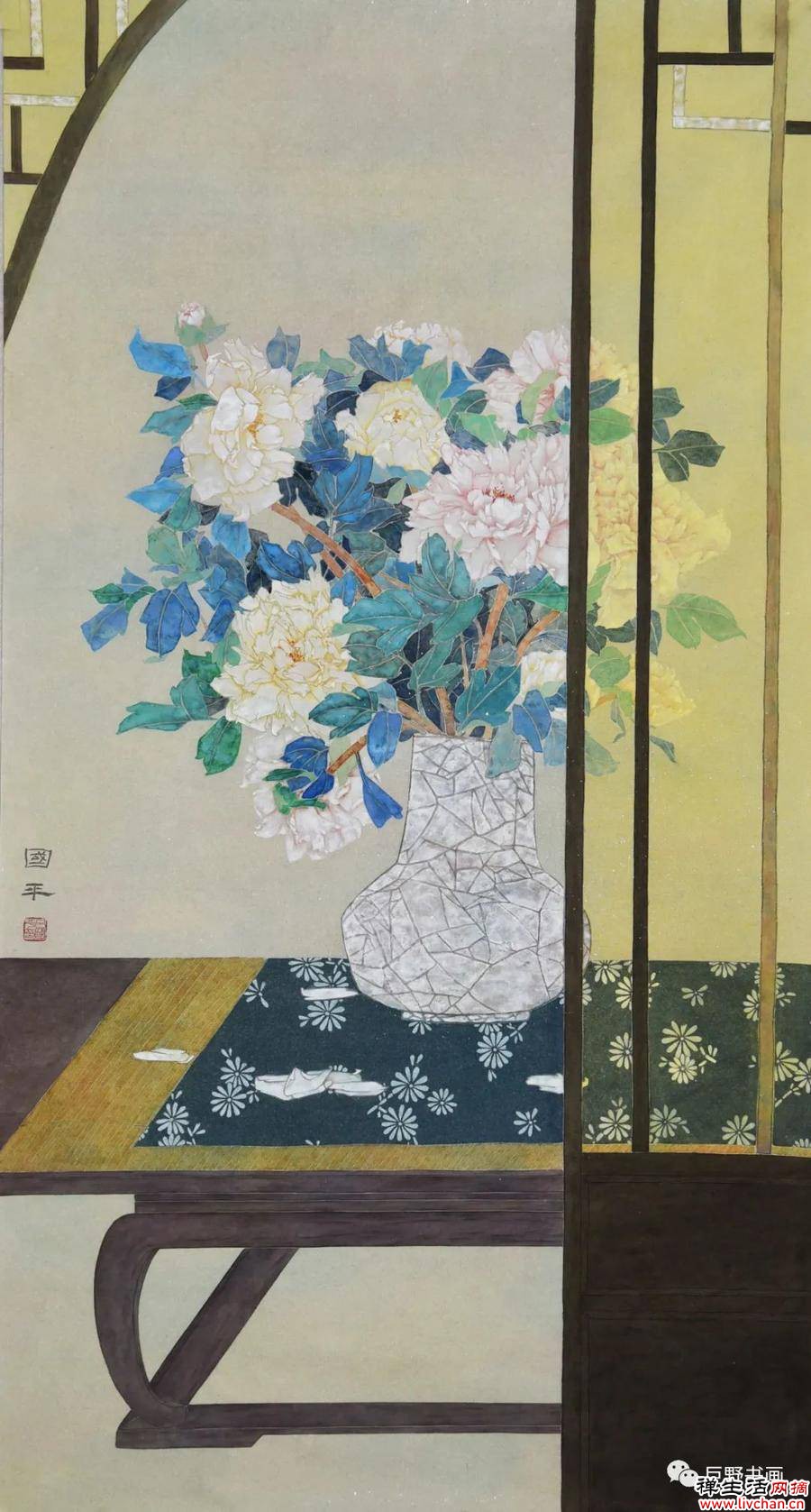 2022巨野工笔牡丹画精品网络展