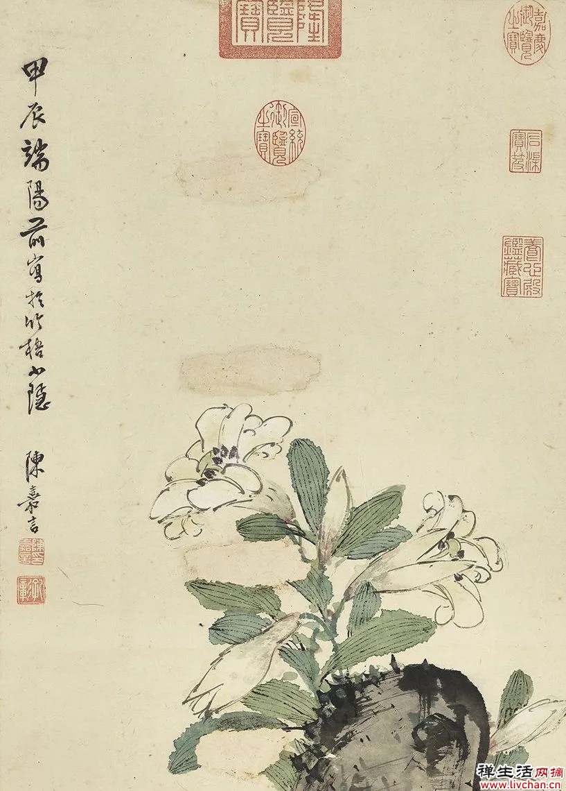 故宫花信|百合:堂前种山丹,错落玛瑙盘 故宫花信|百合:堂前种山丹,错落玛瑙盘