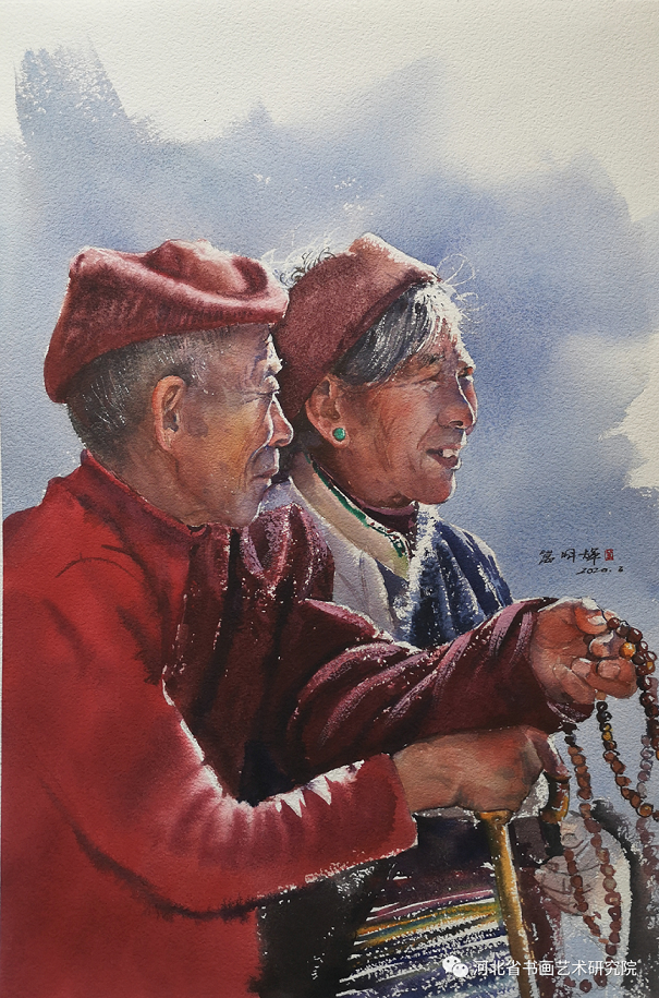 我想我画—万明辉水彩作品集