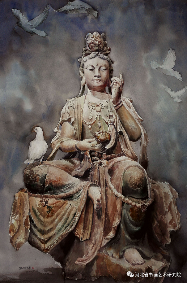 我想我画—万明辉水彩作品集
