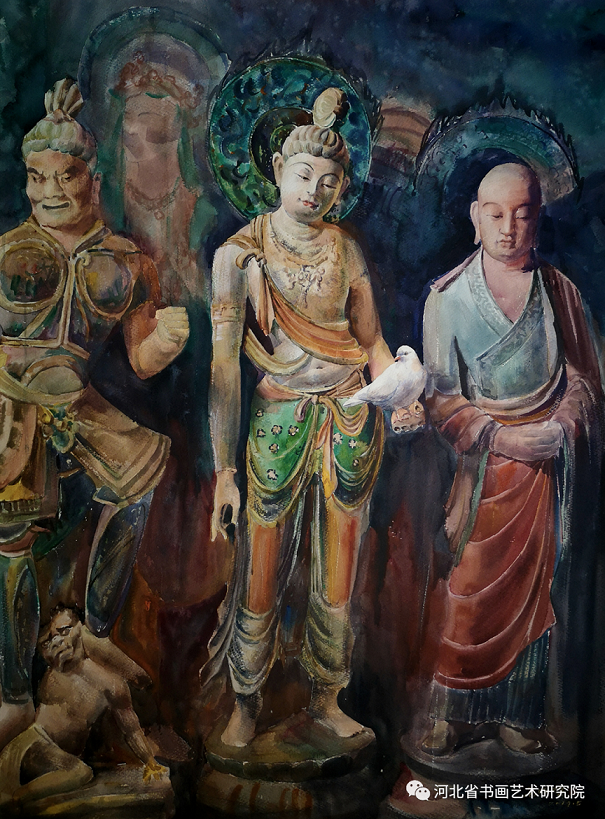 我想我画—万明辉水彩作品集