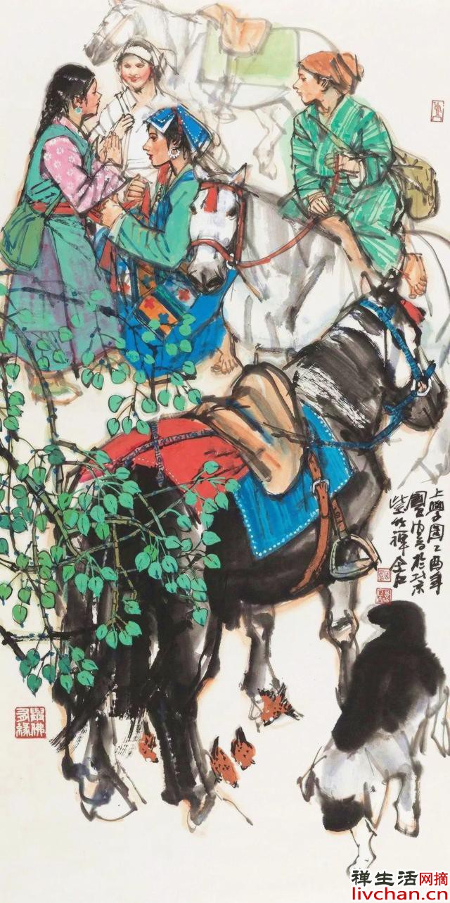 史国良的传奇人生，从凡人到高僧再到名画家，还俗后作品拍出千万