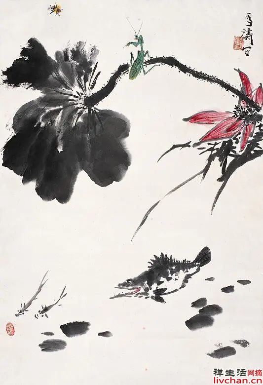 王雪涛 小写意花鸟作品赏析