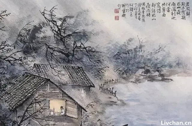 李商隐深夜听雨，想念妻子，写下一首名作，28个字成千古绝唱