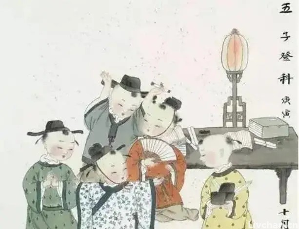 五子登科有何典故?“五子”指的是哪五子?古人留下的祝福别用错 五子登科有何典故?“五子”指的是哪五子?古人留下的祝福别用错