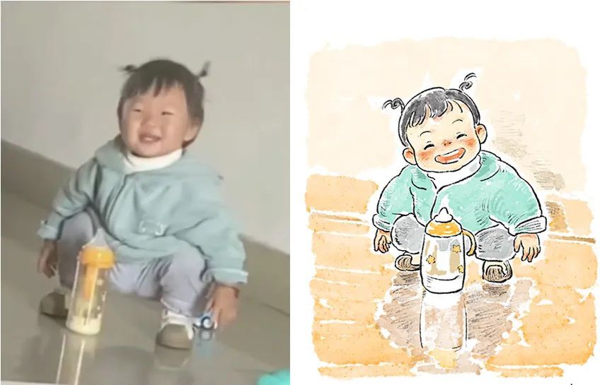 看了他的画，好治愈~