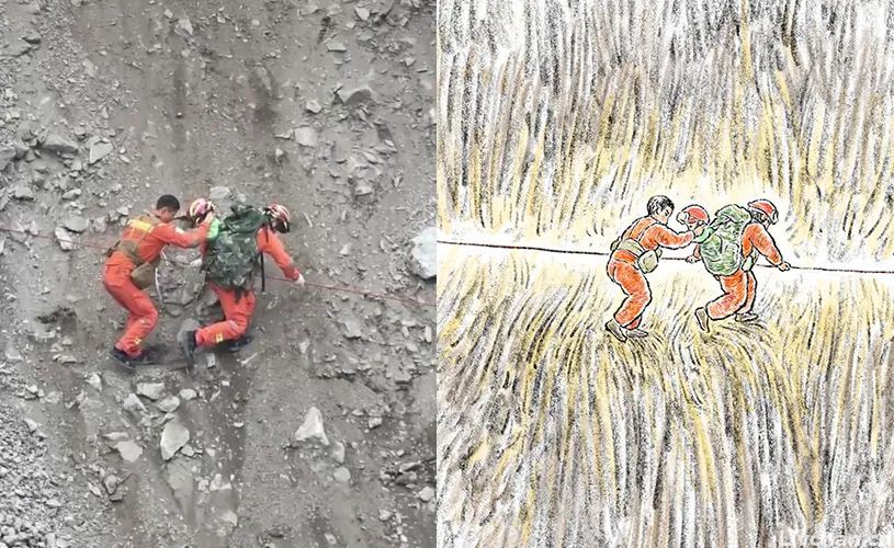 看了他的画，好治愈~