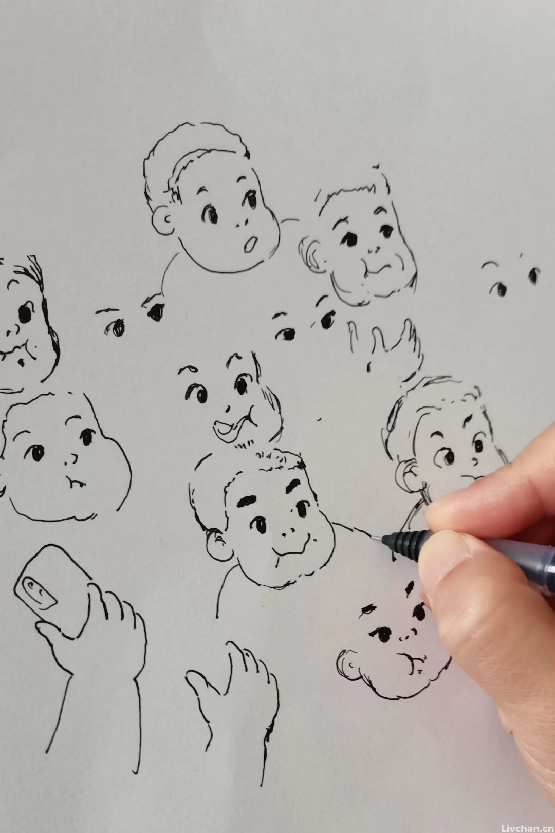 看了他的画，好治愈~