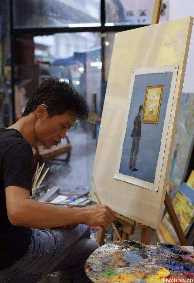 赵小勇：从高仿到原创，初中辍学的农村小伙，却活成“中国梵高”