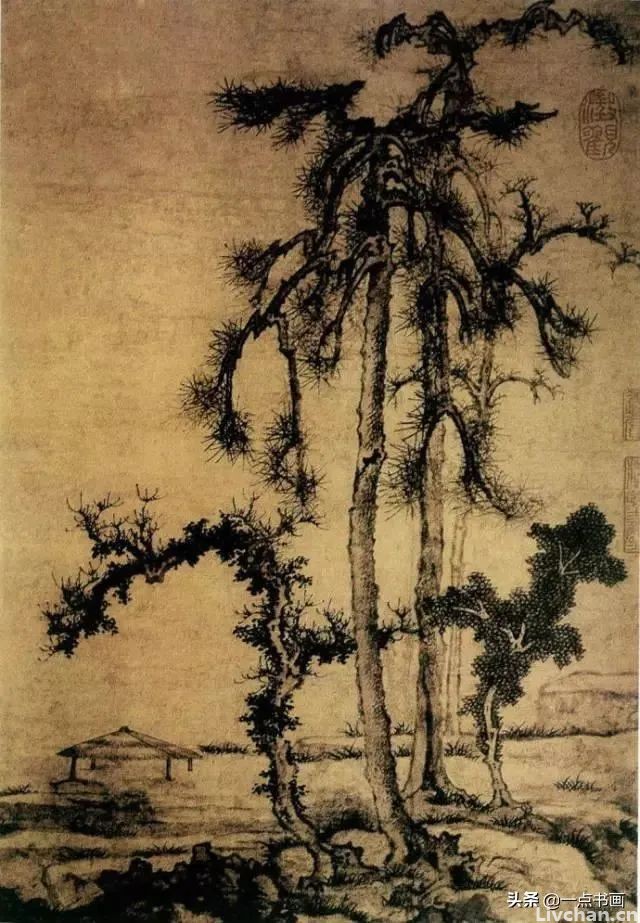 历代名人论画松摘录