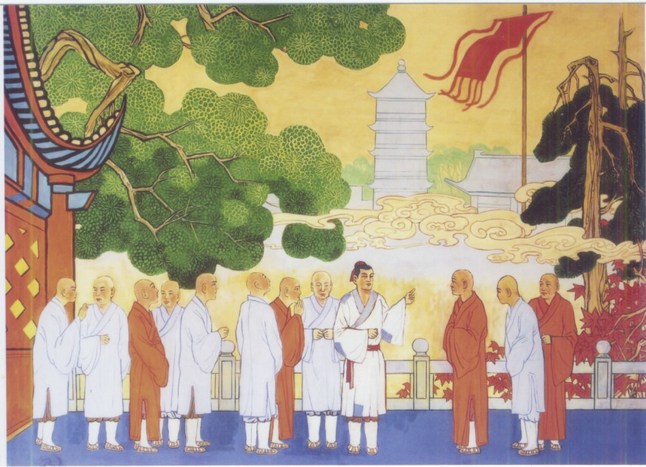 禅宗六祖惠能生平壁画欣赏