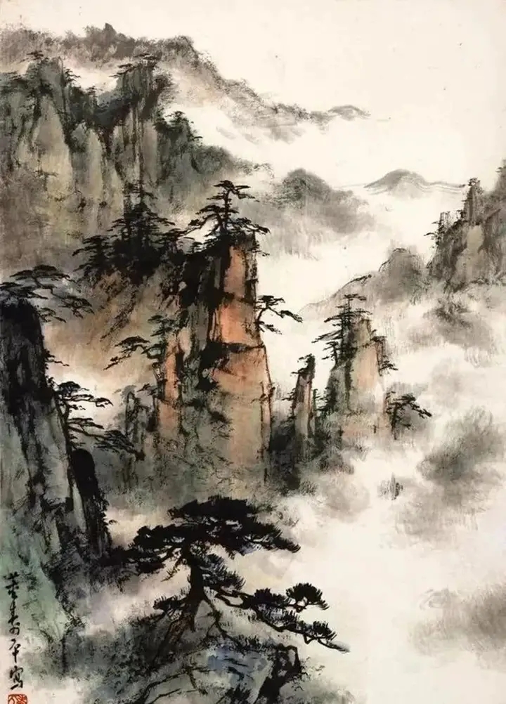 笔墨为国画精髓，不求绚丽色彩，浅析国画中的黑白之美
