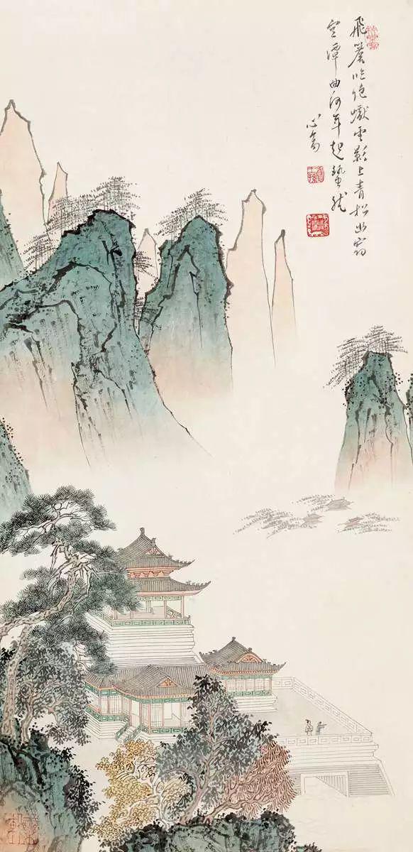 溥儒笔下的秋，涤尽胎火气！