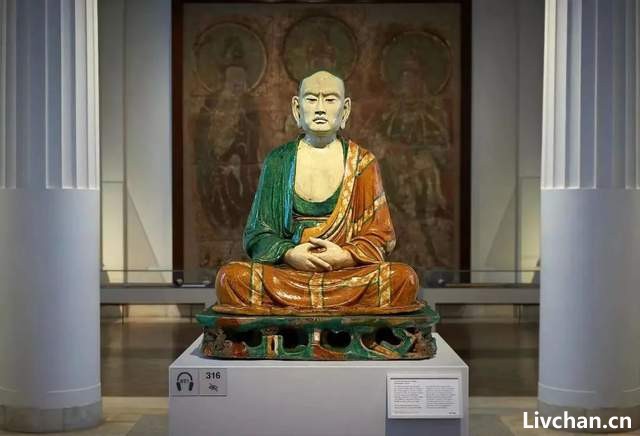 河北易县辽三彩罗汉坐像散失记