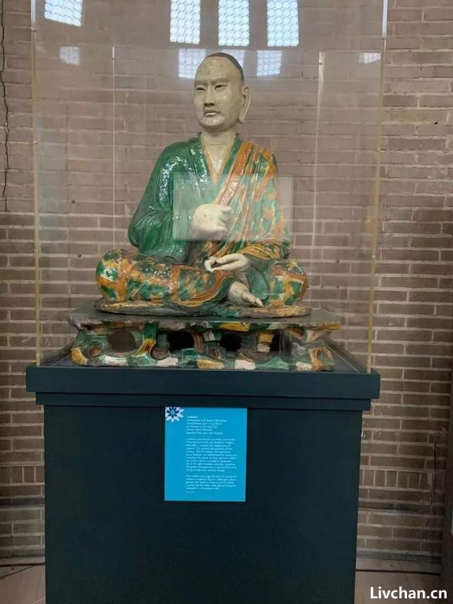 河北易县辽三彩罗汉坐像散失记
