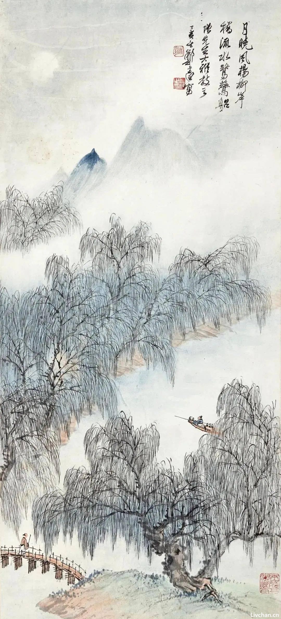 郑午昌山水：笔墨精到，神韵悠扬