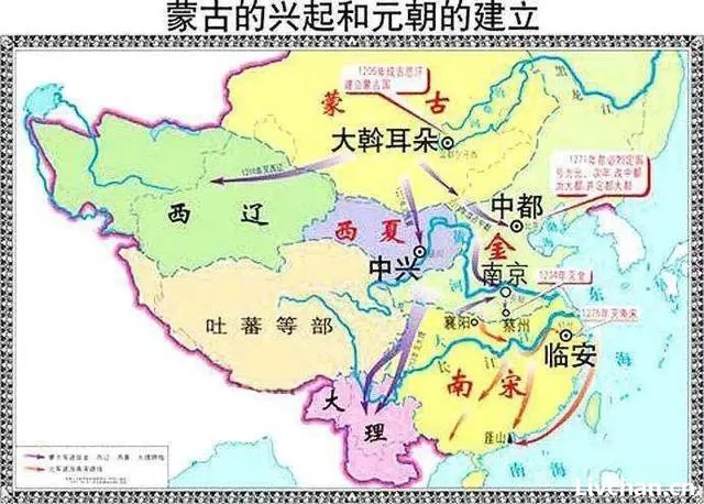 从现在地图上看蒙古和西藏风牛马不相及，但其实二者渊源很深