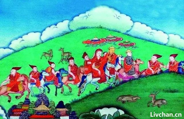 从现在地图上看蒙古和西藏风牛马不相及，但其实二者渊源很深