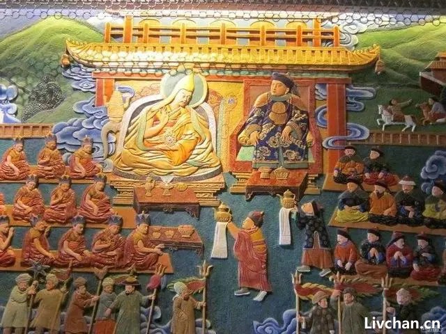 从现在地图上看蒙古和西藏风牛马不相及，但其实二者渊源很深
