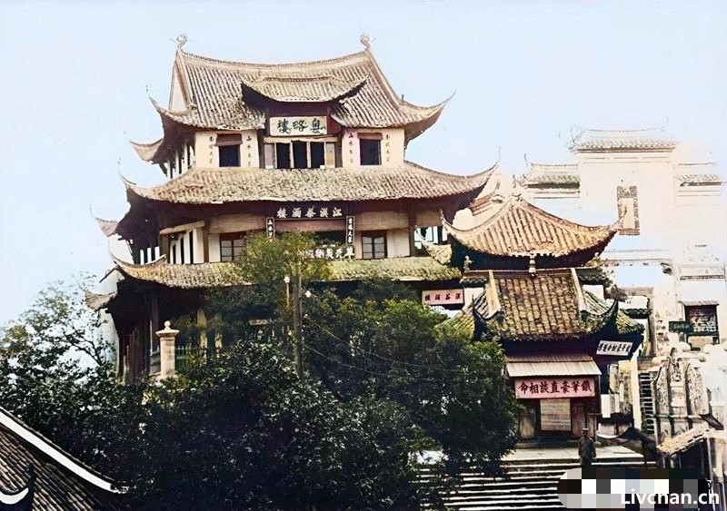 上世纪30年代日本情报人员秘密拍摄中国武汉三镇