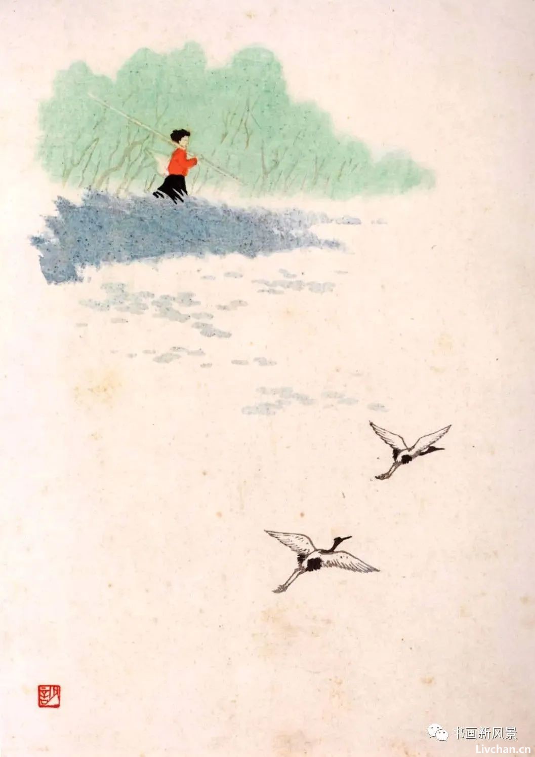 一组很美的版画作品