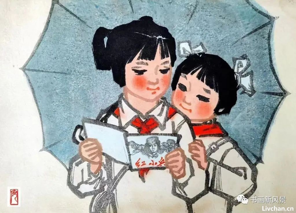 一组很美的版画作品