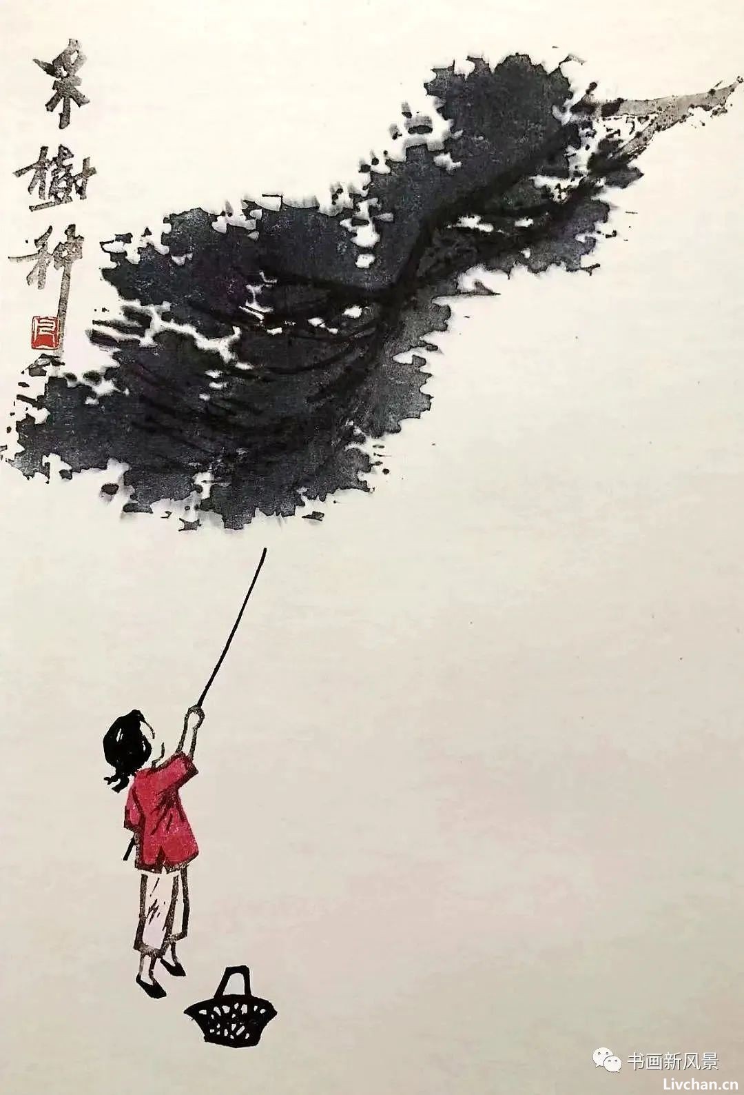 一组很美的版画作品