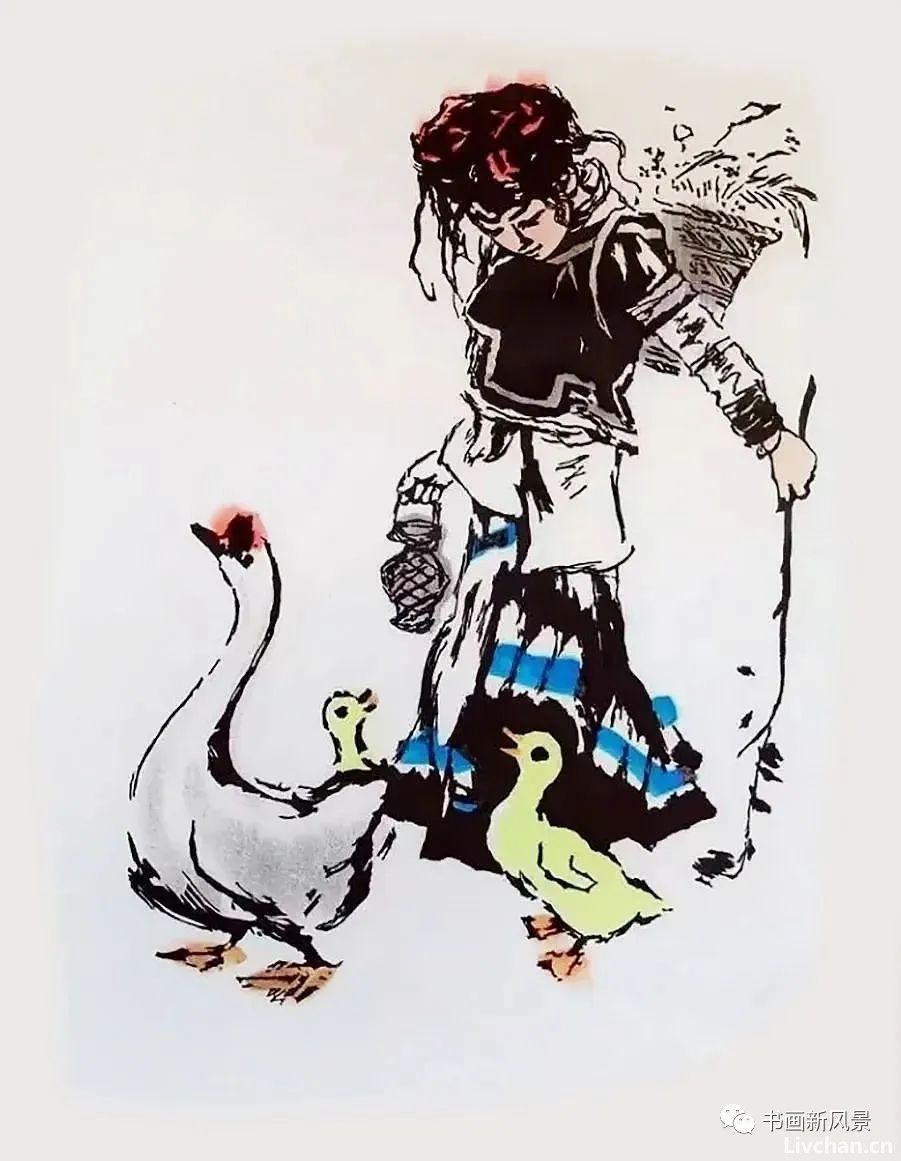一组很美的版画作品