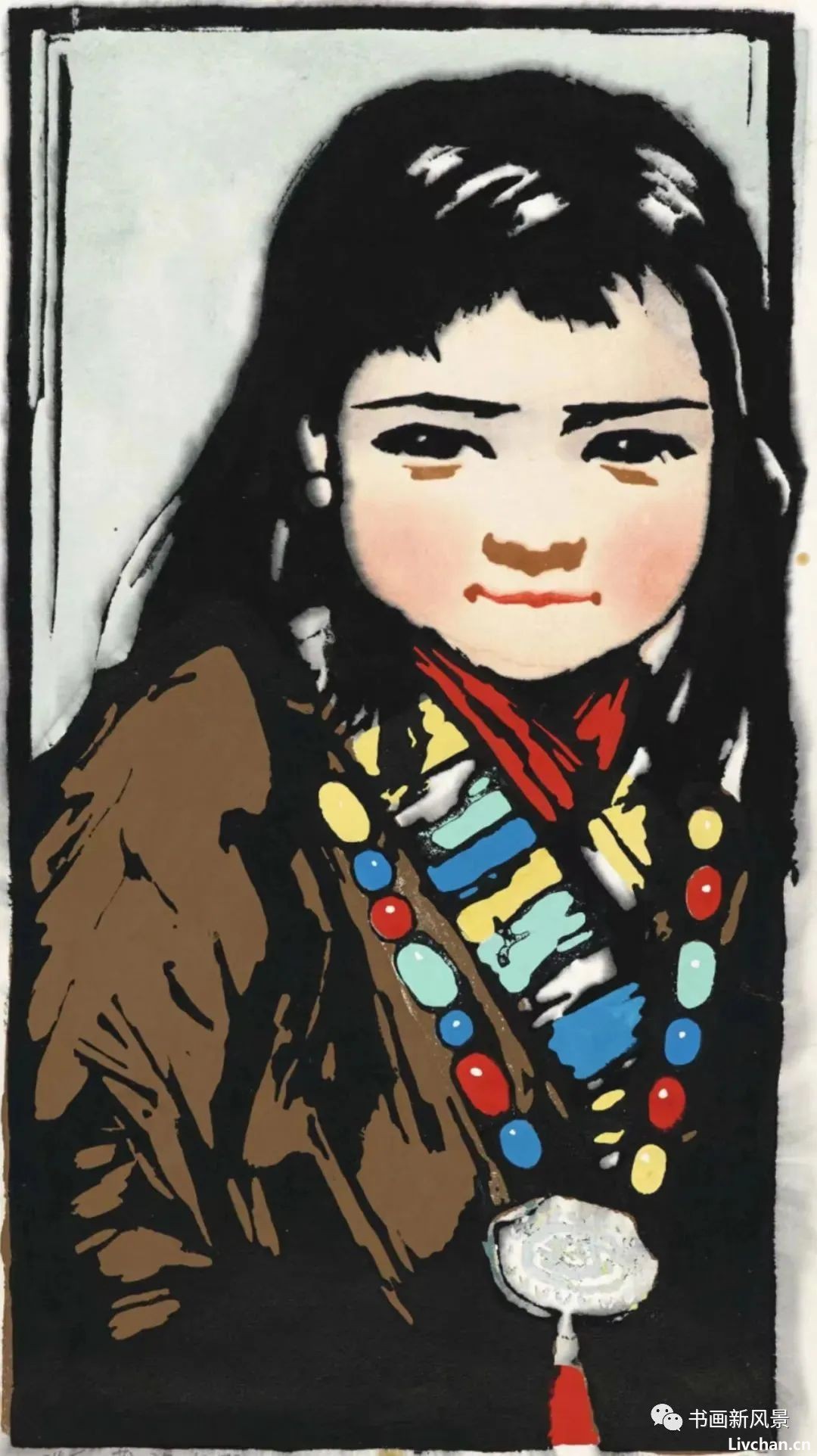 一组很美的版画作品