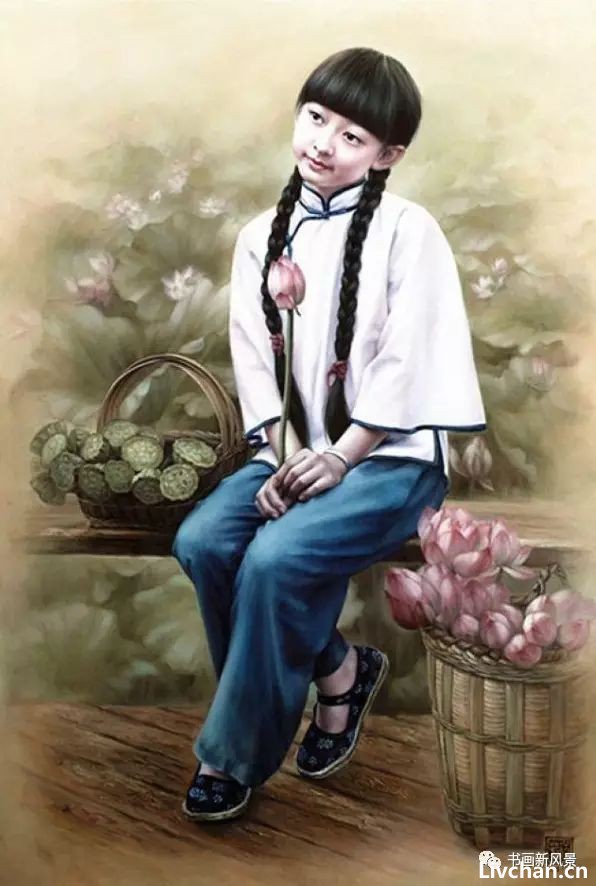 美女画家徐小稀人物作品欣赏