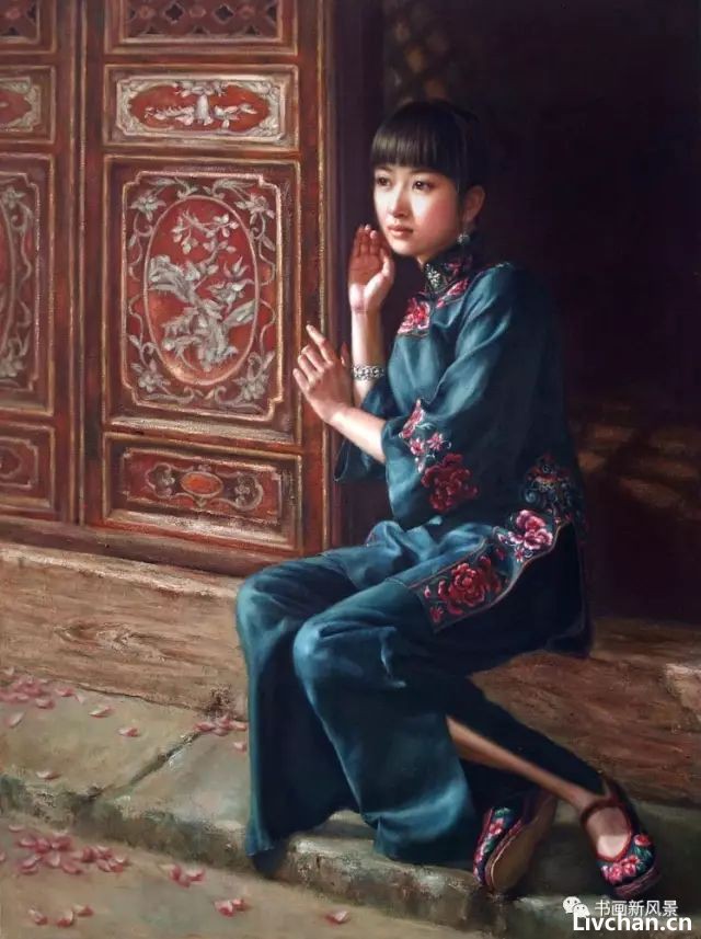 美女画家徐小稀人物作品欣赏