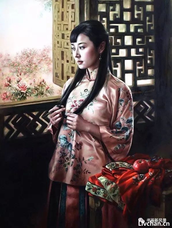 美女画家徐小稀人物作品欣赏