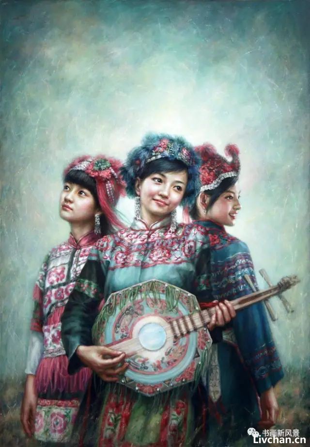 美女画家徐小稀人物作品欣赏