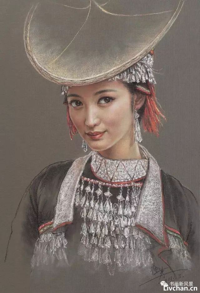 美女画家徐小稀人物作品欣赏